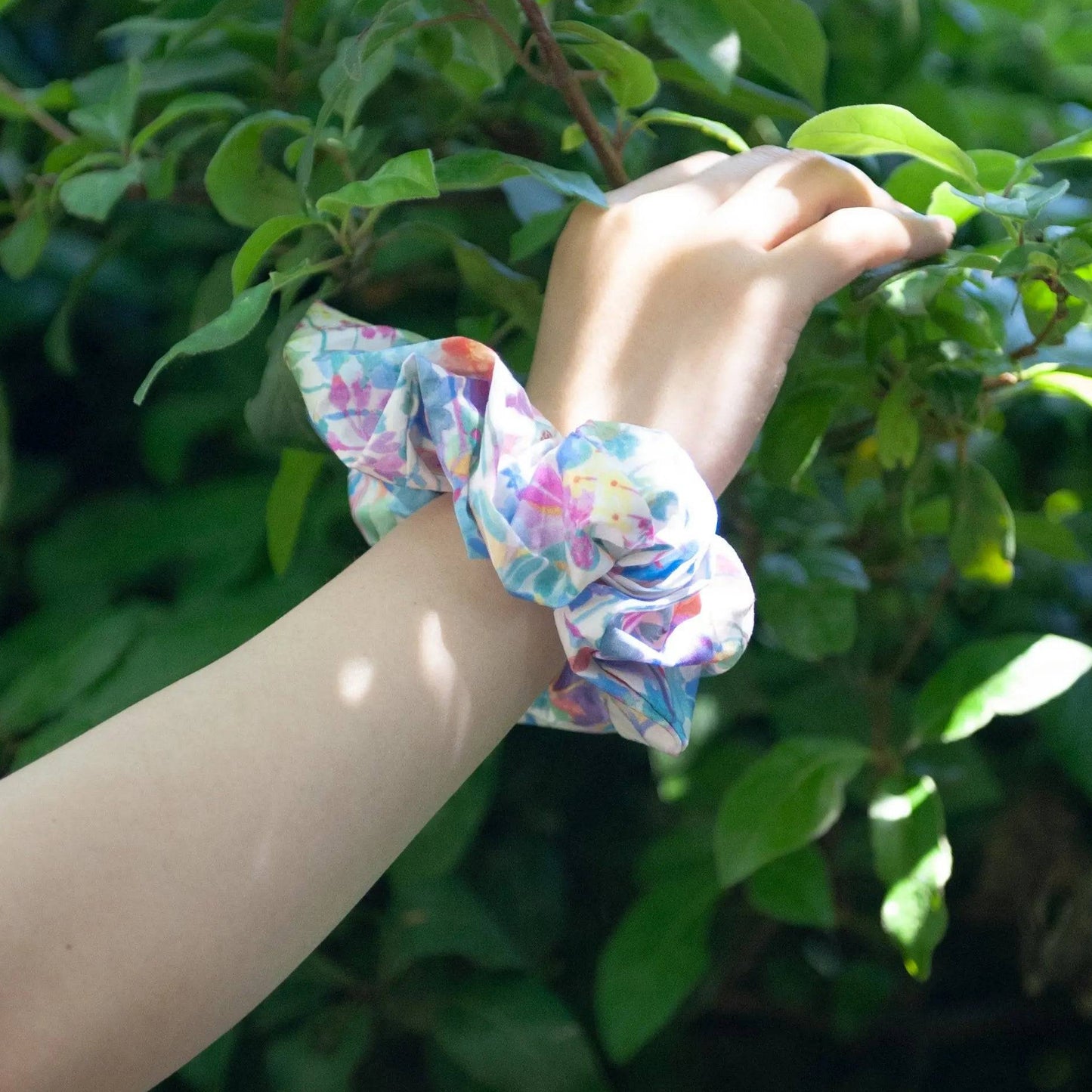 Liberty Fabric Scrunchie in Dream of Summer