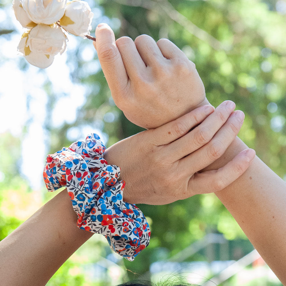 Liberty Fabric Scrunchie in Wiltshire
