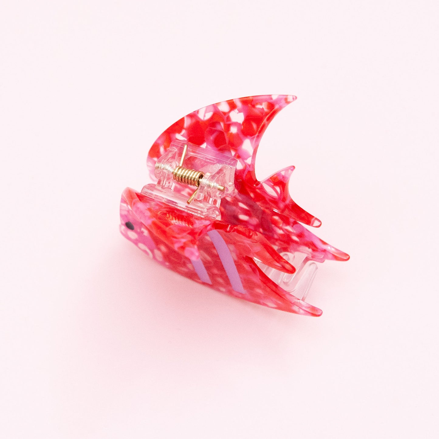 top view of Angelfish Hair Claw