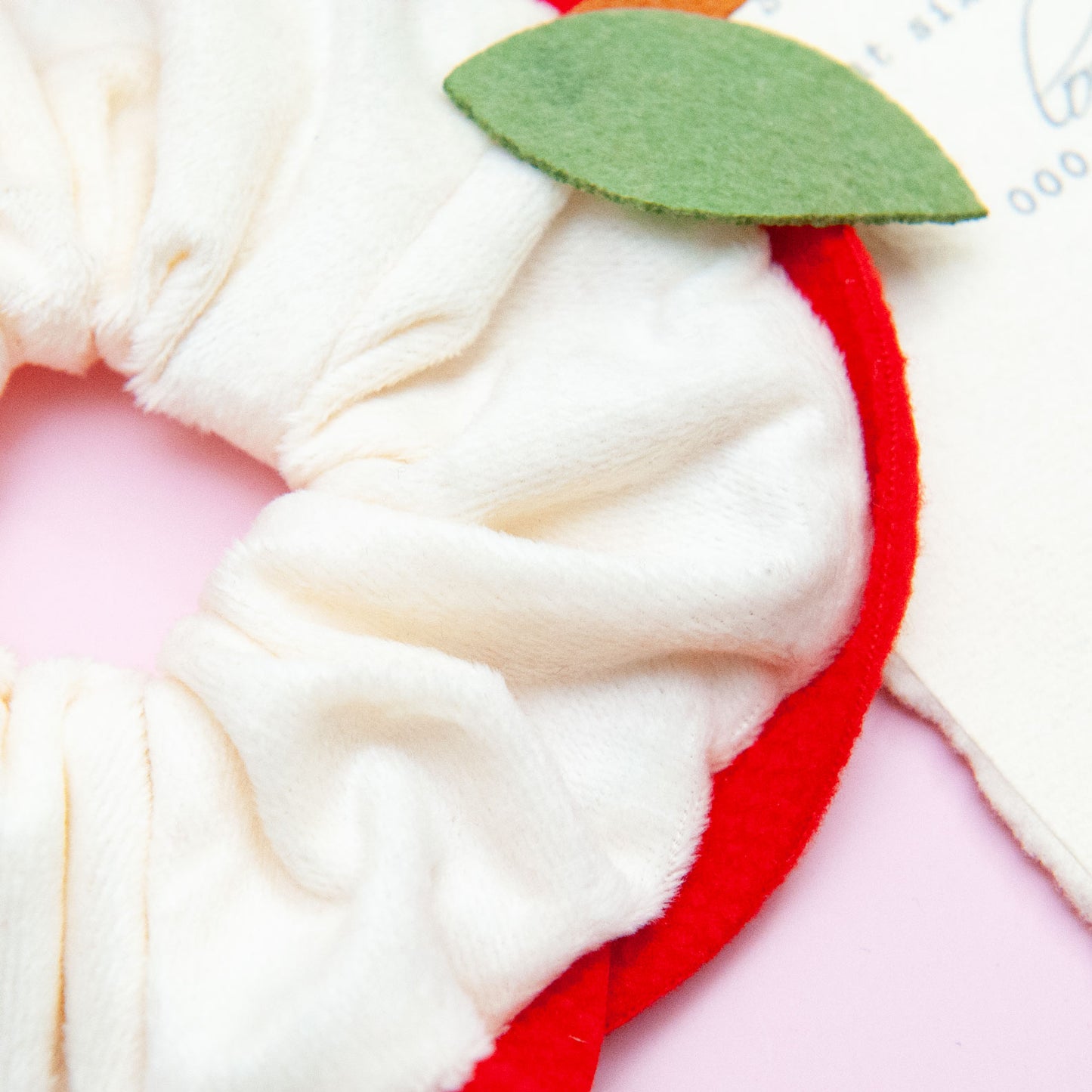 Apple Slice Scrunchie