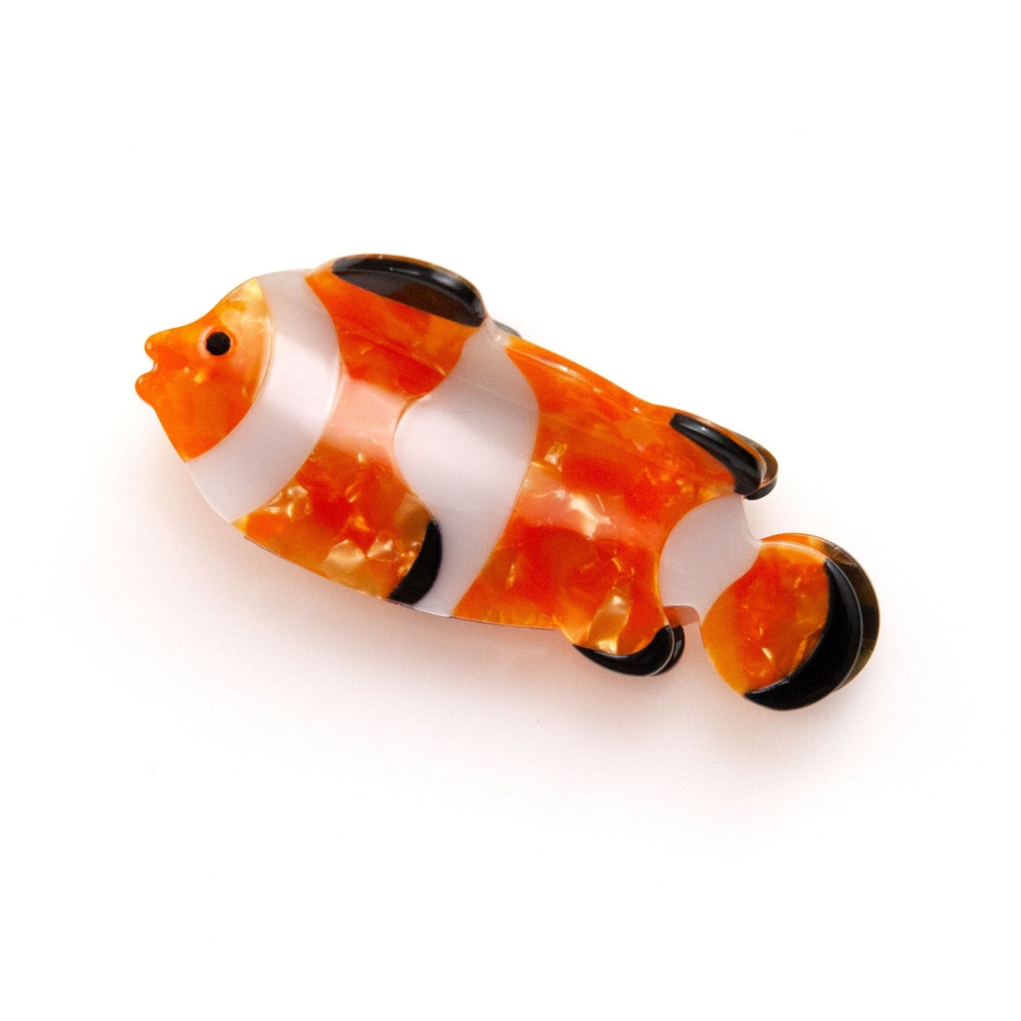 clownfish hair claw clip from SomethingMinty