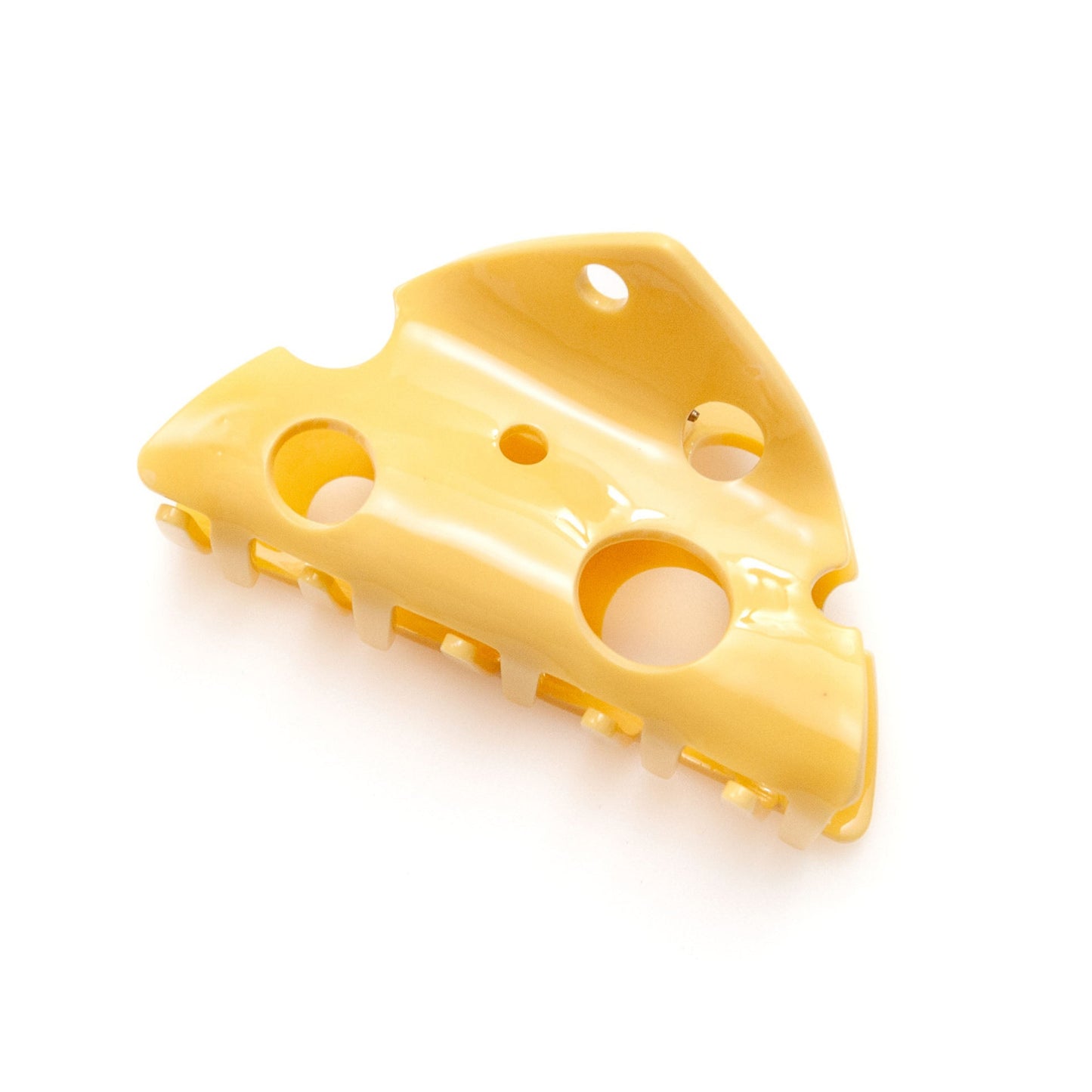Fun Cheese Hair Clip in Large Size