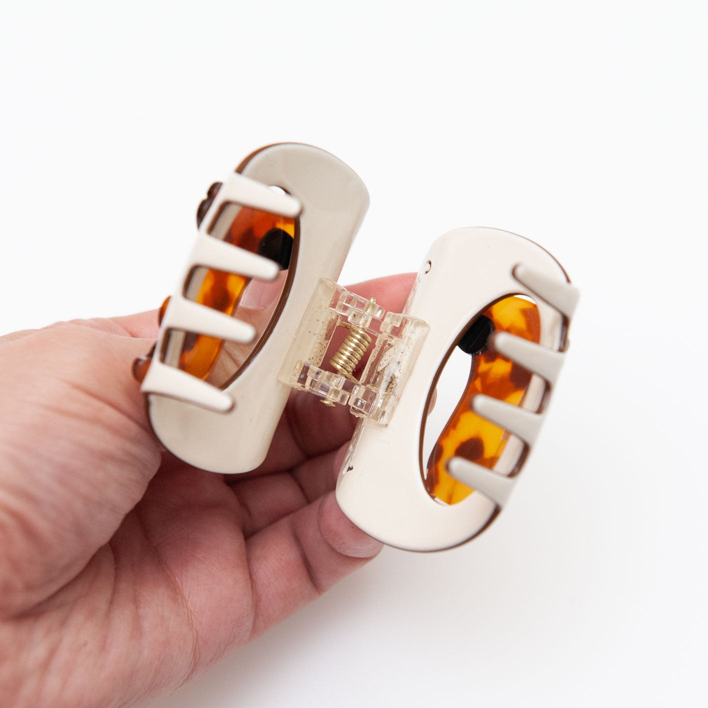 detail of dachshund dog hair clip