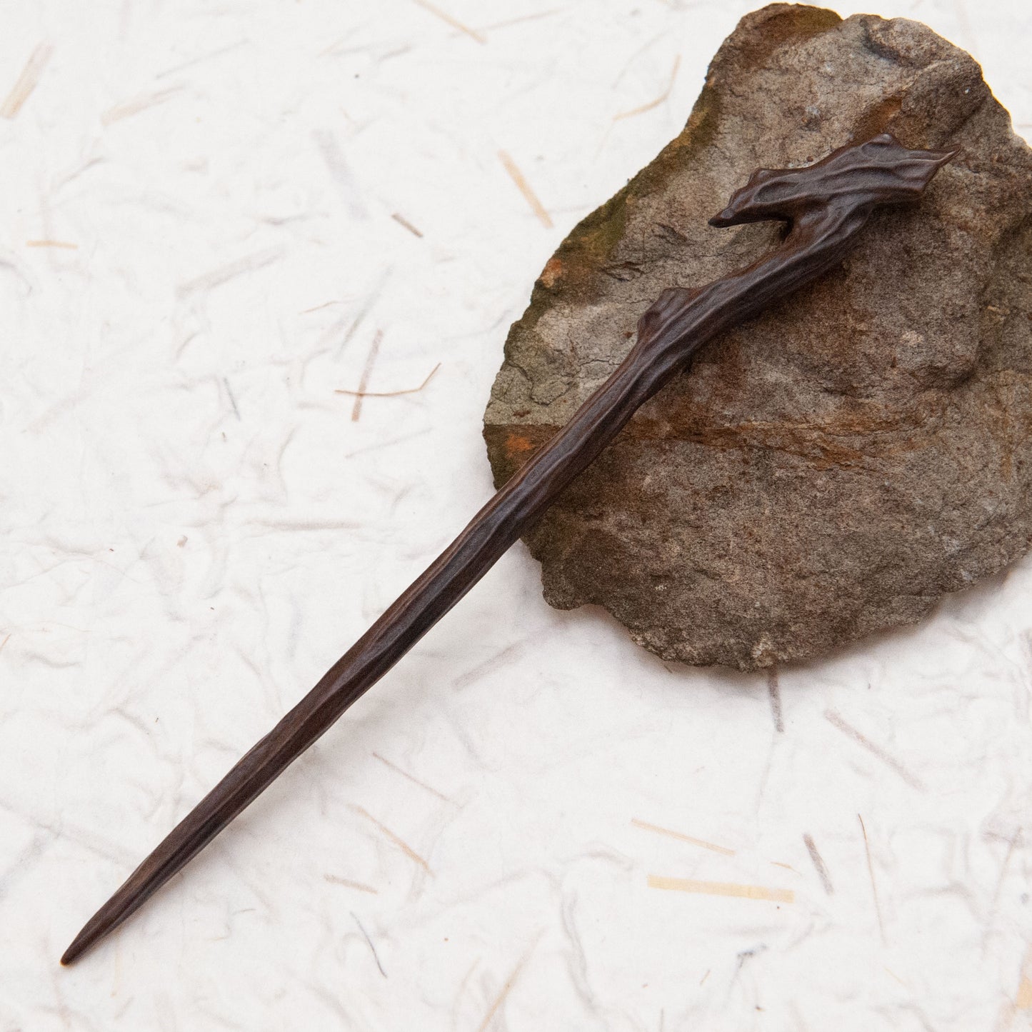 Hand Carved Hair Stick