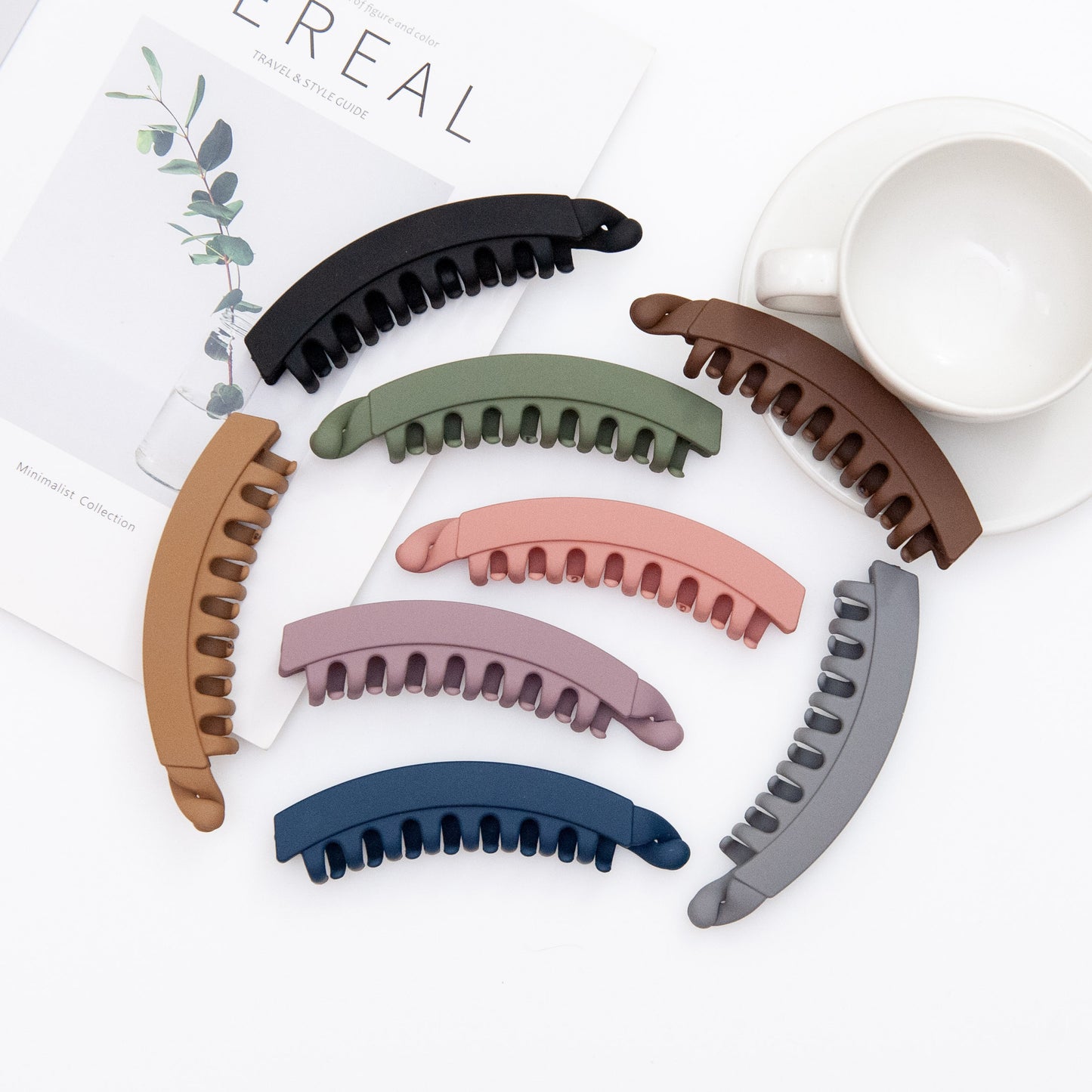 banana clips in different colors