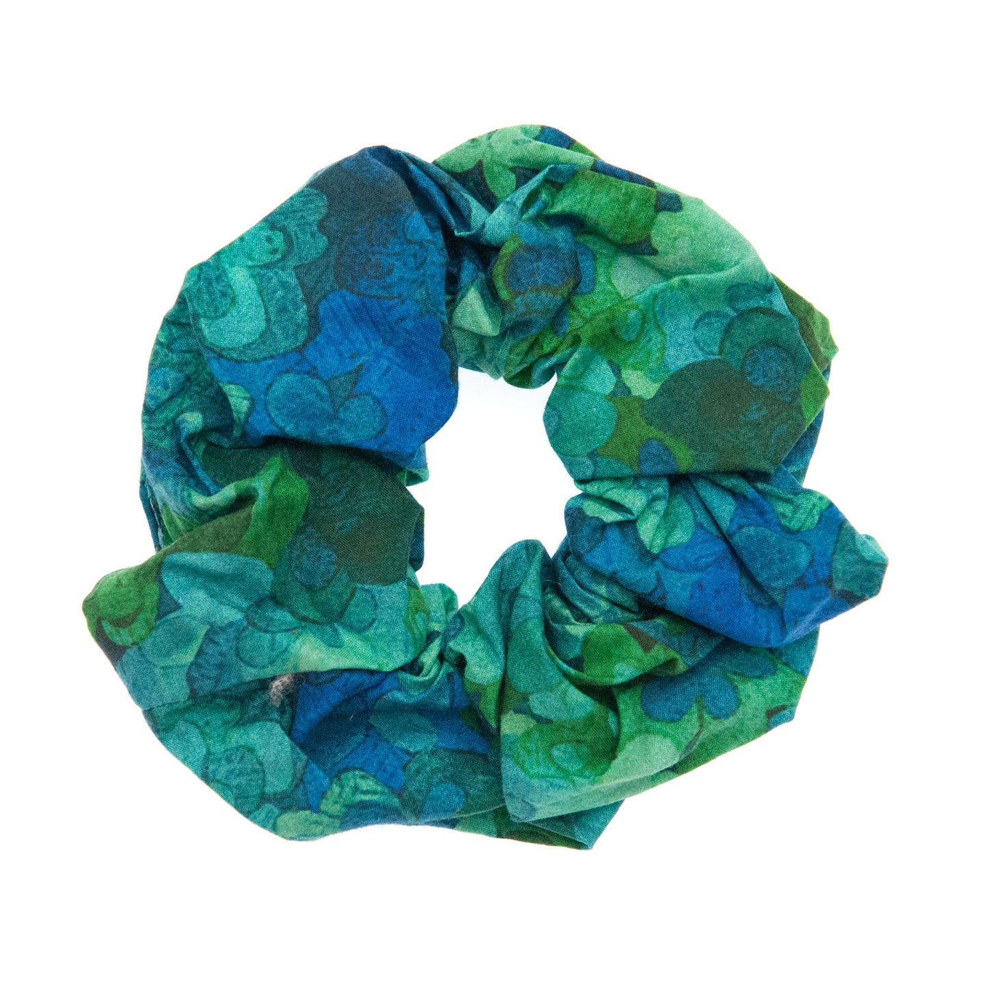 Liberty Fabric Scrunchie in Betsy Blue