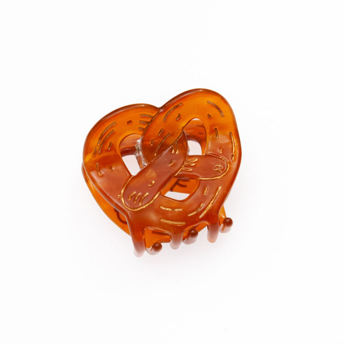 Pretzel Hair Claw Clip in medium size from SomethingMinty