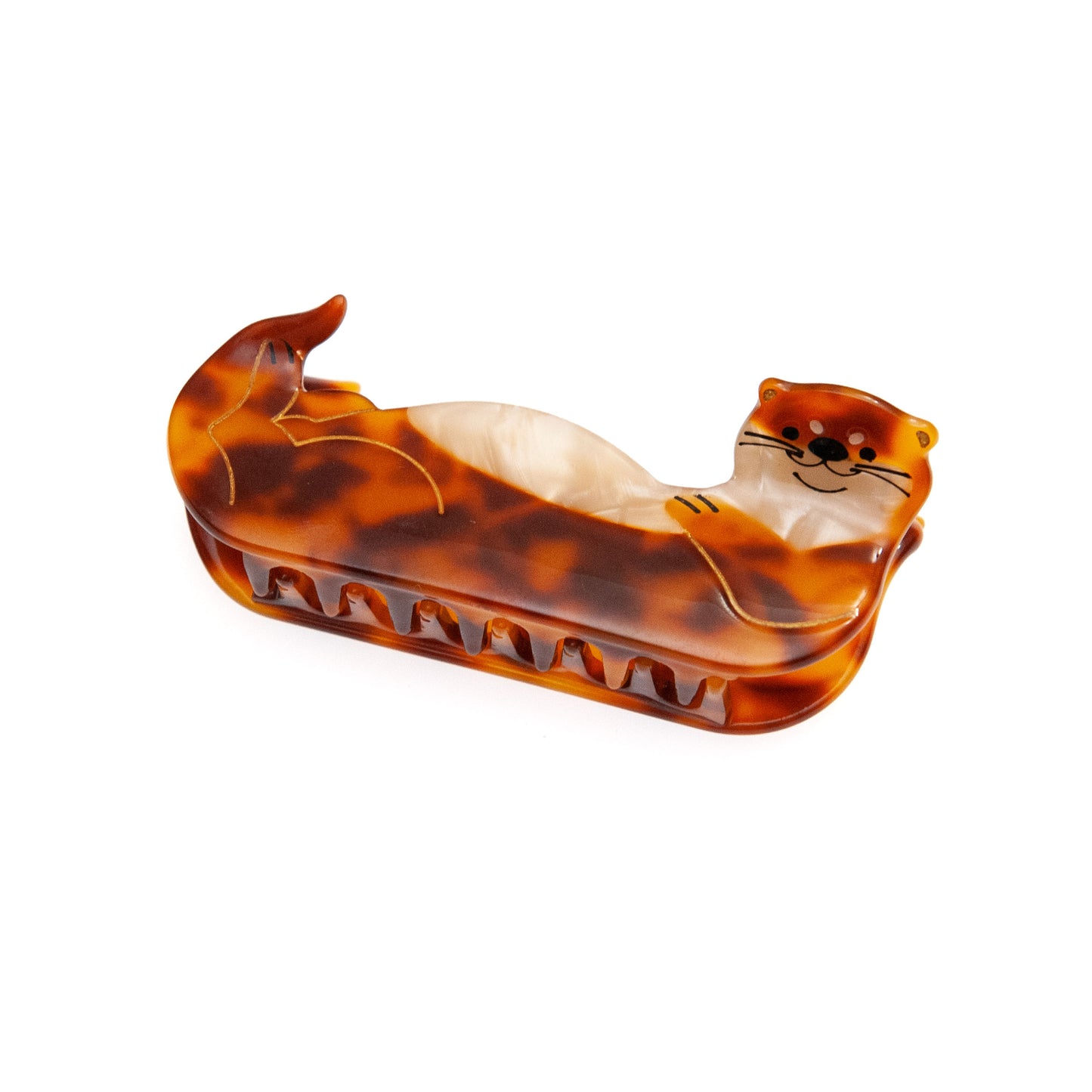 otter hair claw clip from SomethingMinty