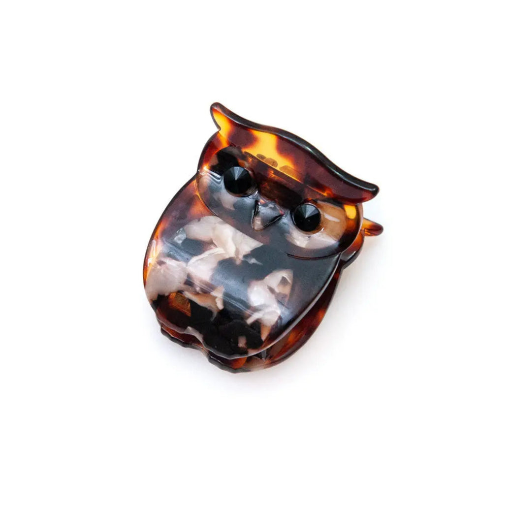 Owl Hair Claw Clip - SomethingMinty