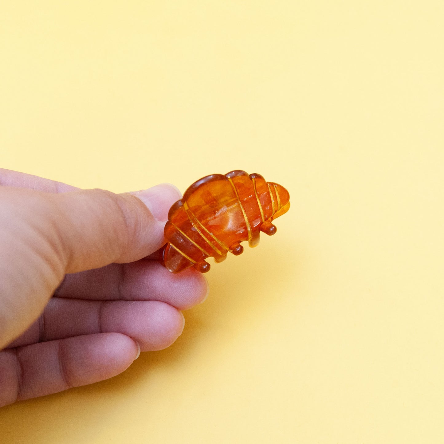 Small Croissant Hair Claw