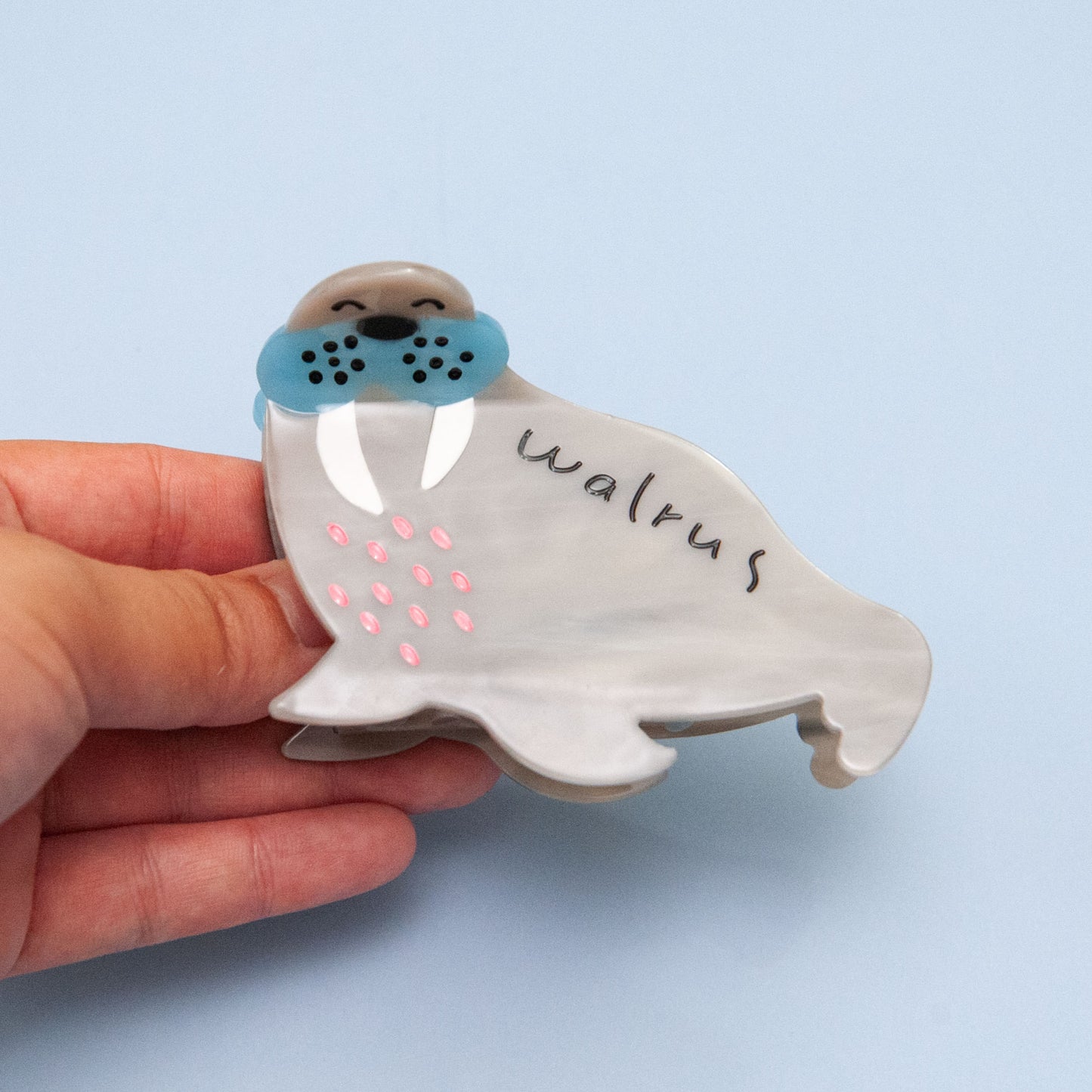 Cute Walrus hair claw