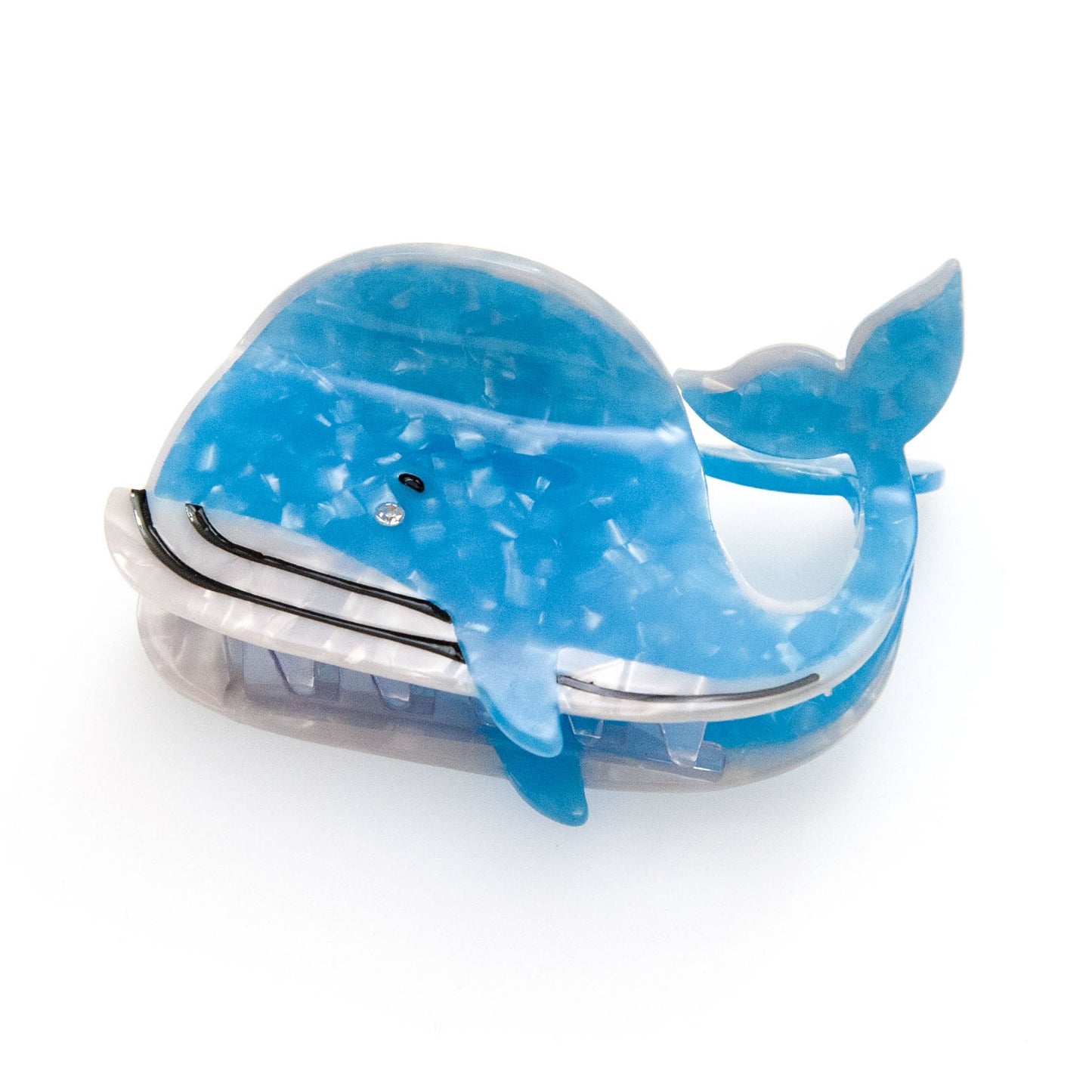 Whale hair claw clip from SomethingMinty