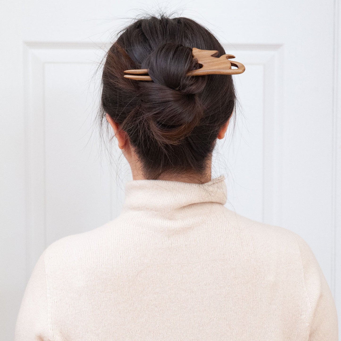 Wooden Cat Hair Fork in Verawood from Something Minty