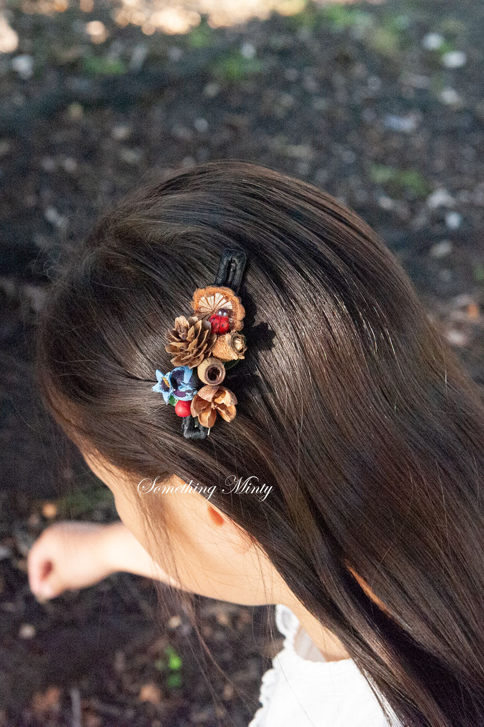 Woodland Ladybug Hair Clip