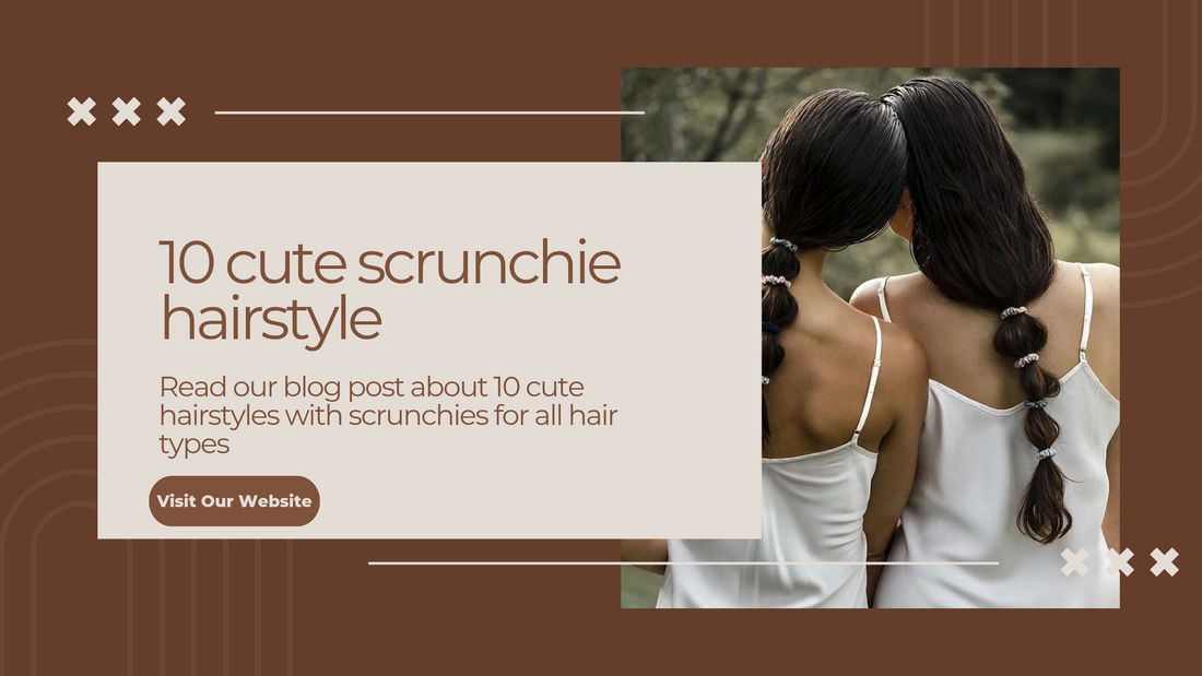 ten cute crunchie hairstyle blog post