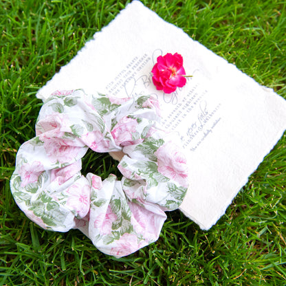 Liberty Fabric Scrunchie in Carline Rose