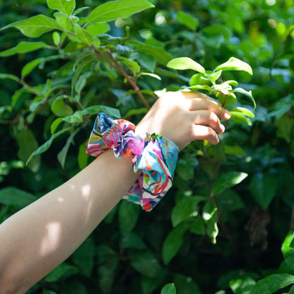 Liberty Tropical Scrunchie