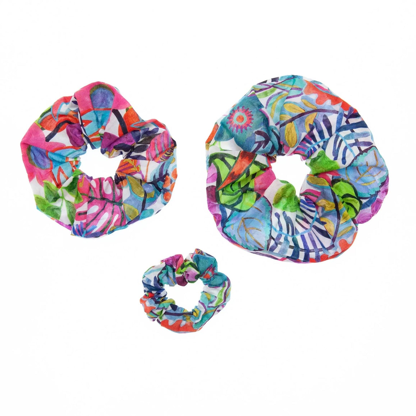 Liberty Tropical Scrunchie