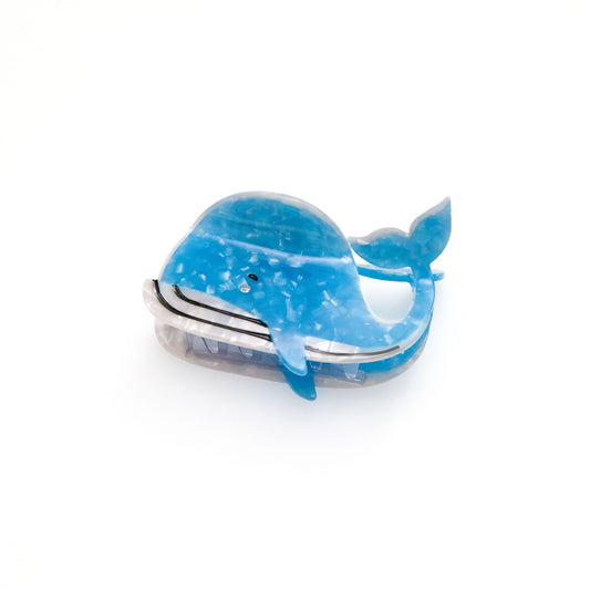 Whale Hair Clip