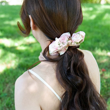 Liberty Fabric Scrunchie in Carline Rose