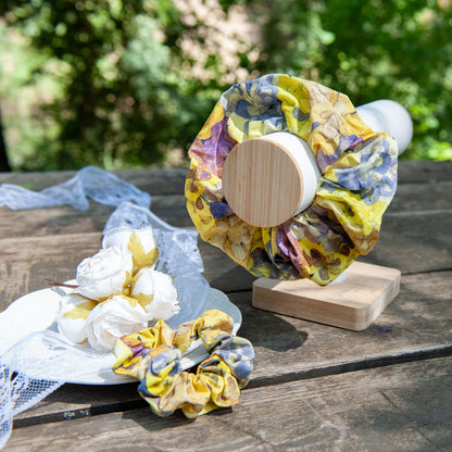 Handmade Liberty Fabric Scrunchie in Dream of Summer 