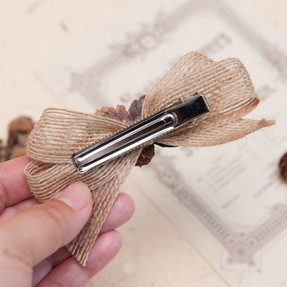 Christmas Bow Hair Clip