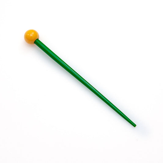 Hair Stick in Yellow and Green