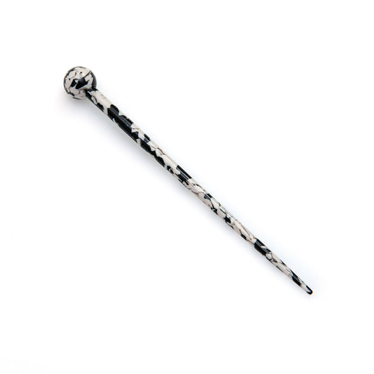 Hair Stick in Black and White