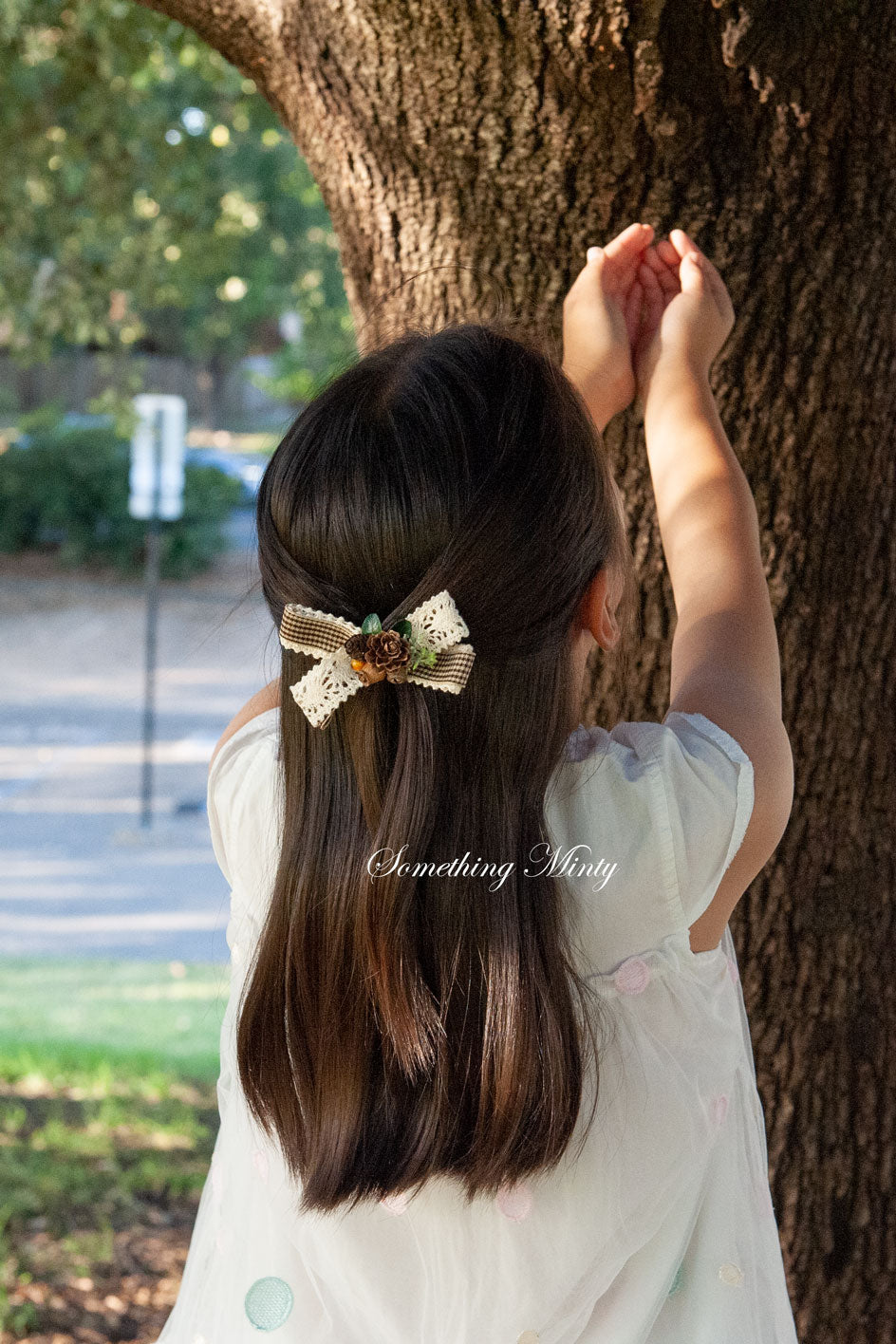 Lace Bow Hair Clip