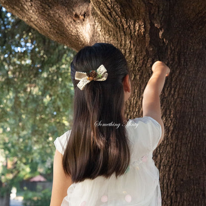 Lace Bow Hair Clip