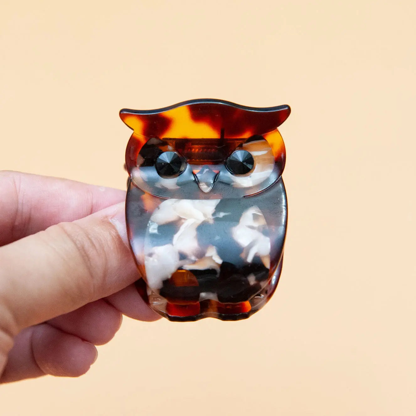 Owl Hair Claw Clip - SomethingMinty