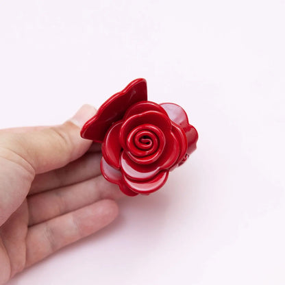 Rose Claw Clip - SomethingMinty