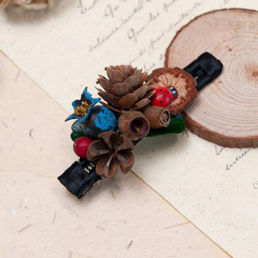 Woodland Ladybug Hair Clip